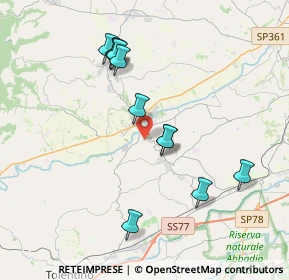 Mappa Contrada Campetella, 62010 Pollenza MC, Italia (3.79909)