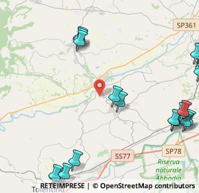 Mappa Contrada Campetella, 62010 Pollenza MC, Italia (6.424)