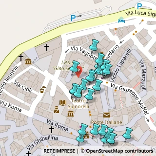 Mappa Via Casali, 52044 Cortona AR, Italia (0.03462)