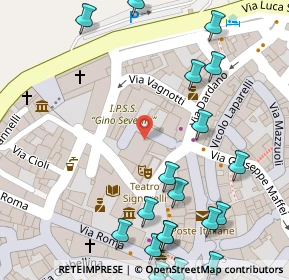 Mappa Vicolo del Teatro, 52044 Cortona AR, Italia (0.0965)