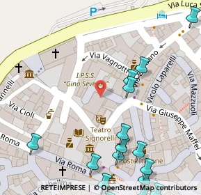 Mappa Via Casali, 52044 Cortona AR, Italia (0.1115)