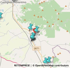 Mappa Via Casali, 52044 Cortona AR, Italia (4.59636)
