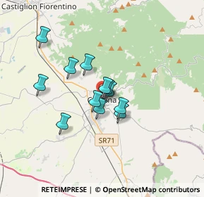 Mappa Via Vagnotti, 52044 Cortona AR, Italia (2.4575)