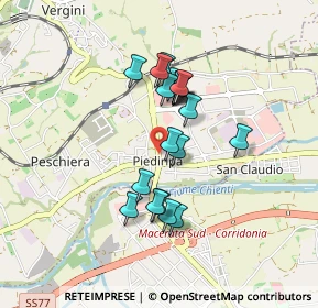 Mappa ENI Station pv., 62100 Macerata MC, Italia (0.7165)
