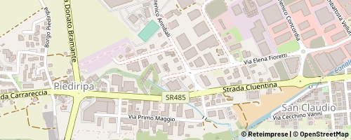 Mappa Macerata