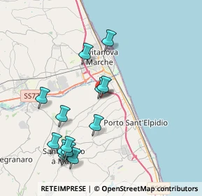 Mappa Via Lussu, 63811 Sant'Elpidio a mare FM, Italia (4.25308)