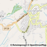 Mapa Lucignano