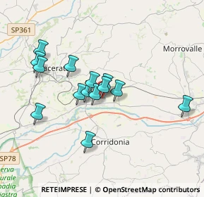 Mappa Via Giovan Battista Velluti, 62100 Macerata MC, Italia (3.13143)