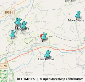 Mappa Via Giovan Battista Velluti, 62100 Macerata MC, Italia (5.54083)