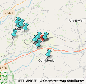 Mappa Via Giovan Battista Velluti, 62100 Macerata MC, Italia (2.97)