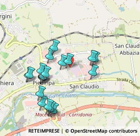 Mappa Macerata, 62100 Piediripa MC, Italia (0.9865)