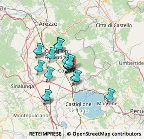 Mappa Località Tecognano, 52044 Cortona AR, Italia (10.49056)