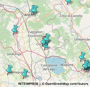 Mappa Località Tecognano, 52044 Cortona AR, Italia (24.31429)