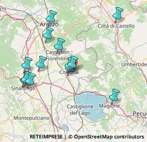 Mappa Località Tecognano, 52044 Cortona AR, Italia (16.35923)