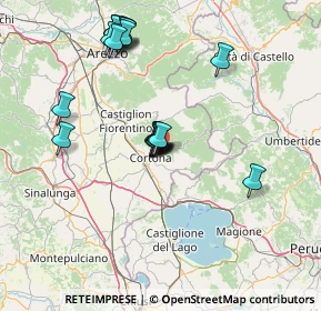 Mappa Località Tecognano, 52044 Cortona AR, Italia (14.7805)