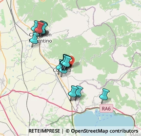 Mappa Località Tecognano, 52044 Cortona AR, Italia (6.6545)