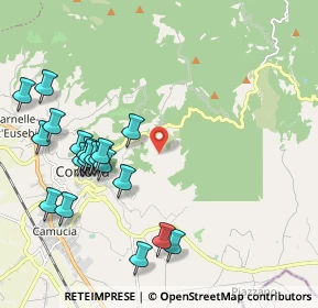 Mappa Località Tecognano, 52044 Cortona AR, Italia (2.371)