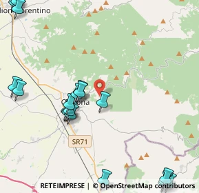 Mappa Località Tecognano, 52044 Cortona AR, Italia (6.077)