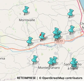 Mappa Via Michelangelo Buonarroti, 62010 Morrovalle MC, Italia (4.65769)