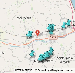 Mappa Via Michelangelo Buonarroti, 62010 Morrovalle MC, Italia (4.414)