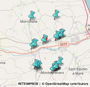 Mappa Via Michelangelo Buonarroti, 62010 Morrovalle MC, Italia (4.0305)