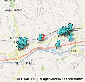 Mappa Via Michelangelo Buonarroti, 62010 Morrovalle MC, Italia (2.0635)