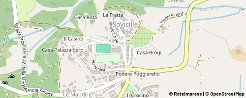 Mappa Sovicille