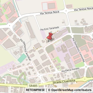 Mappa Via Domenico Concordia, 34, 62100 Macerata, Macerata (Marche)