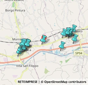 Mappa Via Fontanelle, 62010 Morrovalle MC, Italia (2.071)