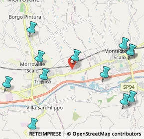 Mappa Via Fontanelle, 62010 Morrovalle MC, Italia (2.81583)