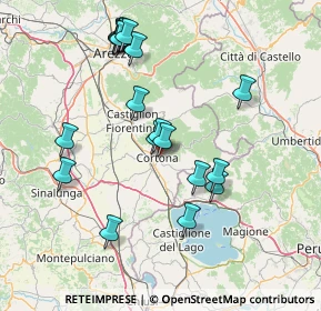 Mappa SP34, 52044 Cortona AR, Italia (16.1025)