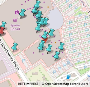 Mappa Via Velluti Giovan Battista, 62100 Macerata MC, Italia (0.06154)