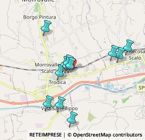 Mappa Via Donatello, 62010 Morrovalle MC, Italia (1.78583)