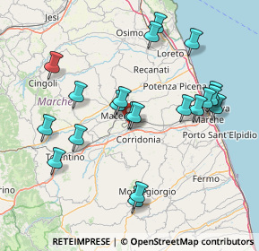 Mappa Borgo Piediripa, 62100 Macerata MC, Italia (16.0955)