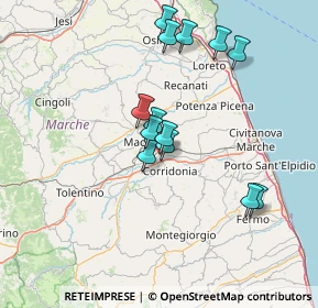 Mappa Borgo Piediripa, 62100 Macerata MC, Italia (13.26923)