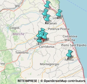 Mappa Borgo Piediripa, 62100 Macerata MC, Italia (12.24091)