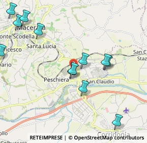 Mappa Borgo Piediripa, 62100 Macerata MC, Italia (2.41333)