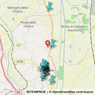 Mappa Via Telle, 52045 Foiano della Chiana AR, Italia (2.4205)