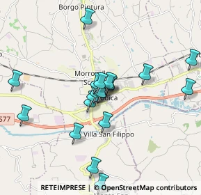Mappa Via Tiziano, 62010 Trodica MC, Italia (1.6445)