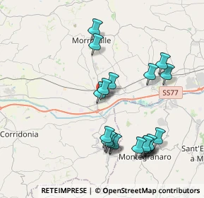 Mappa Via Tiziano, 62010 Trodica MC, Italia (4.1955)