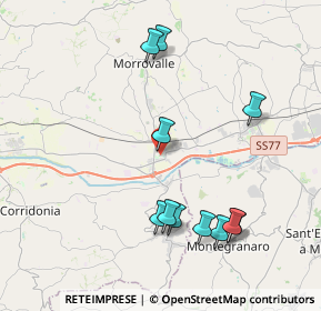 Mappa Via Tiziano, 62010 Trodica MC, Italia (4.35091)