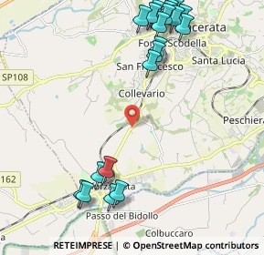 Mappa Via Pieve, 62100 Macerata MC, Italia (2.7215)