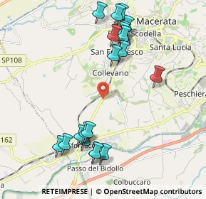 Mappa Via Pieve, 62100 Macerata MC, Italia (2.3275)