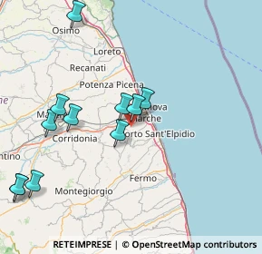 Mappa Strada Sette camini, 63811 Sant'Elpidio a Mare FM, Italia (17.84727)