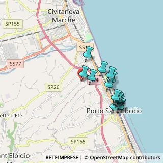 Mappa Strada Castellano, 63821 Porto Sant'Elpidio FM, Italia (1.79938)