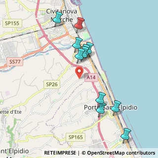 Mappa Strada Castellano, 63821 Porto Sant'Elpidio FM, Italia (2.09909)
