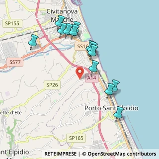 Mappa Strada Castellano, 63821 Porto Sant'Elpidio FM, Italia (2.11)