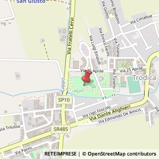 Mappa Via XXV Aprile, 62010 Trodica MC, Italia, 62010 Morrovalle, Macerata (Marche)