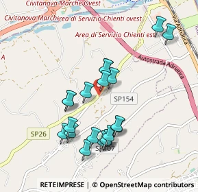 Mappa Via Daniele Manin, 63811 Fermo FM, Italia (0.918)