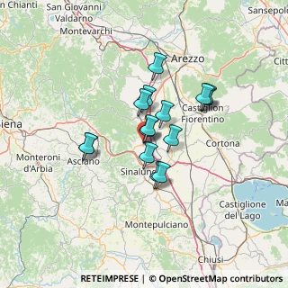 Mappa Via di Circonvallazione, 52046 Lucignano AR, Italia (10.09467)